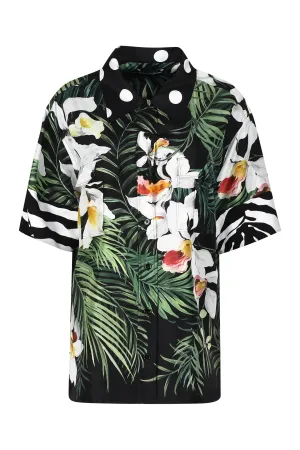 Dolce & Gabbana Graphic Print Short-Sleeve Shirt