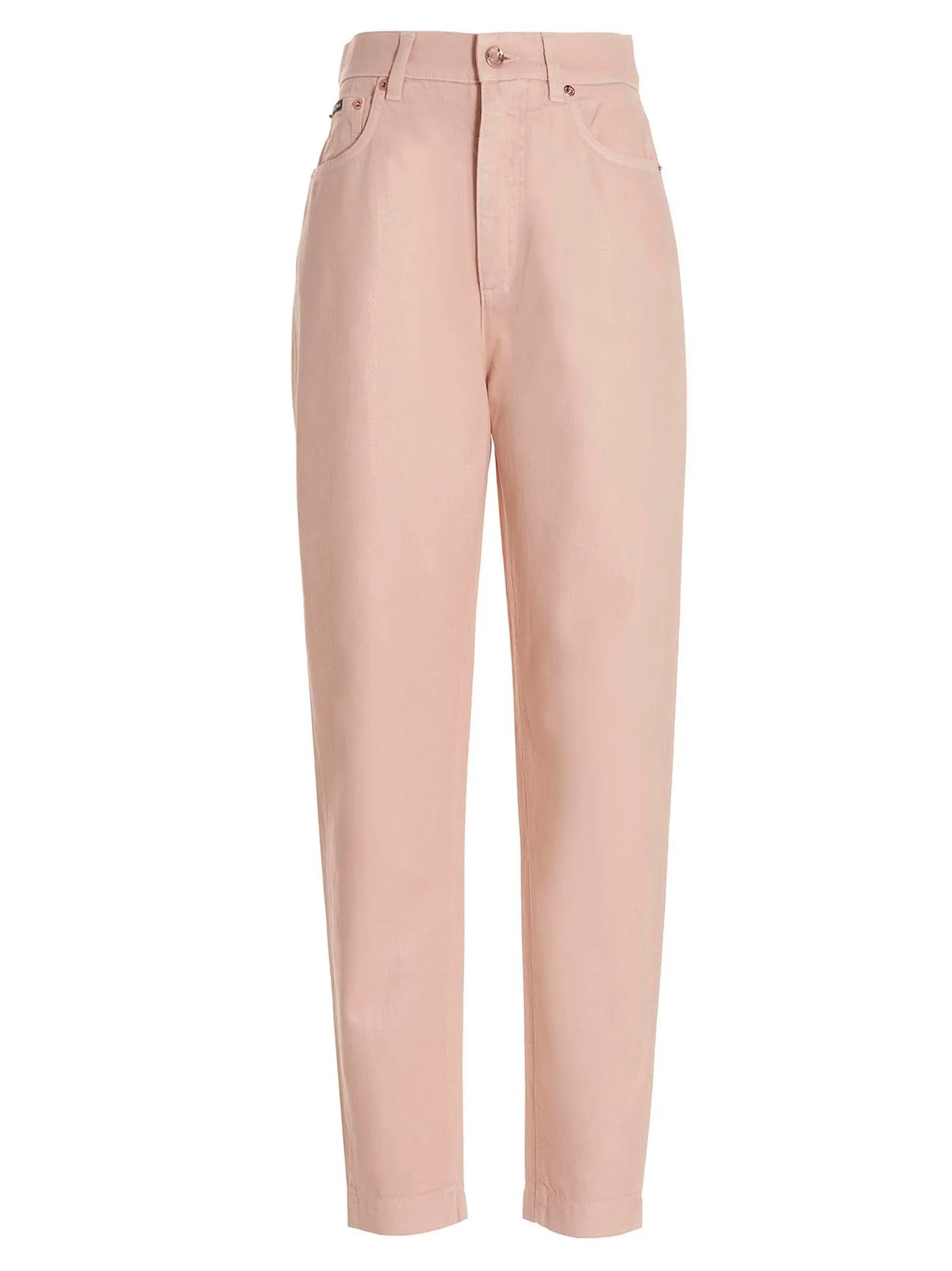 Dolce & Gabbana High Waisted Tapered Jeans