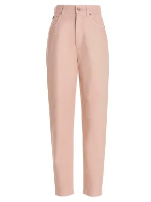 Dolce & Gabbana High Waisted Tapered Jeans