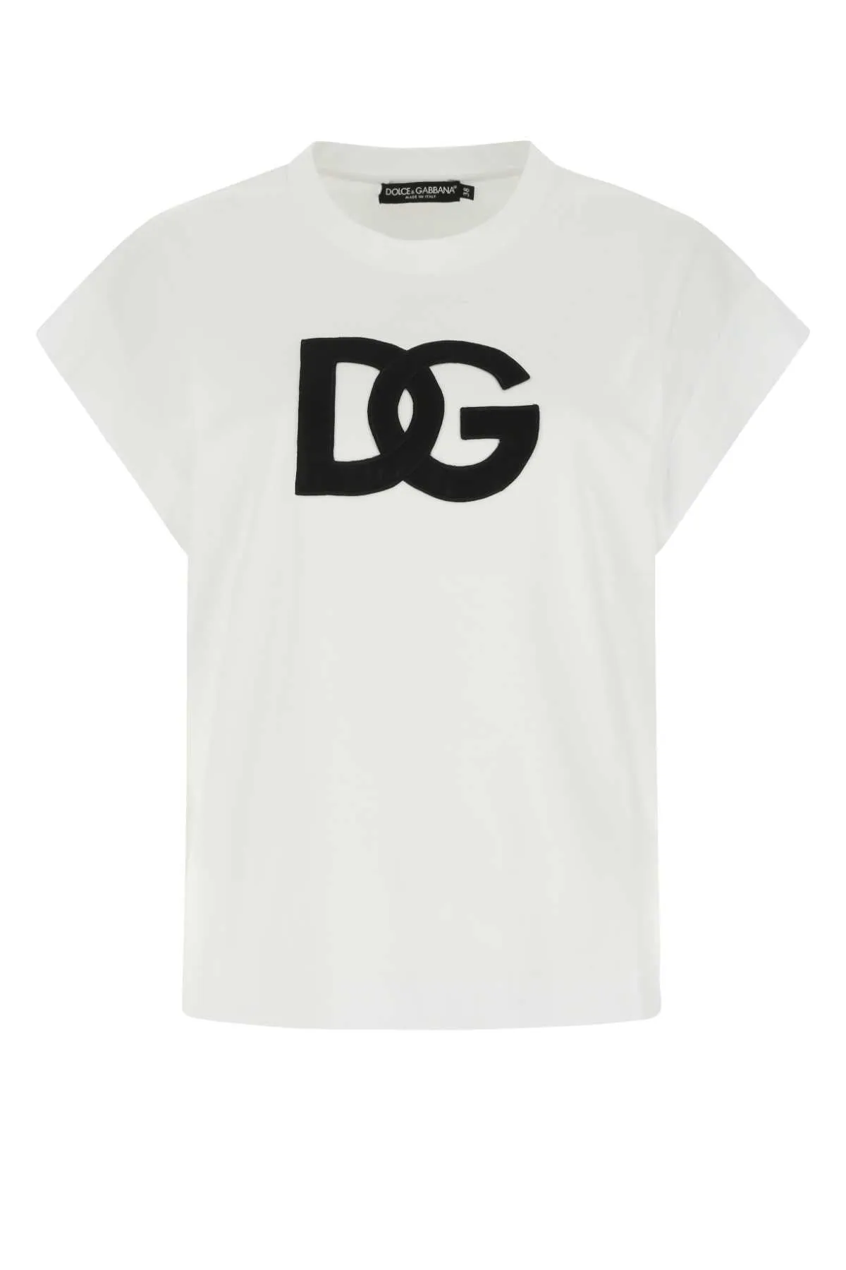 Dolce & Gabbana Logo Patch Crewneck T-Shirt