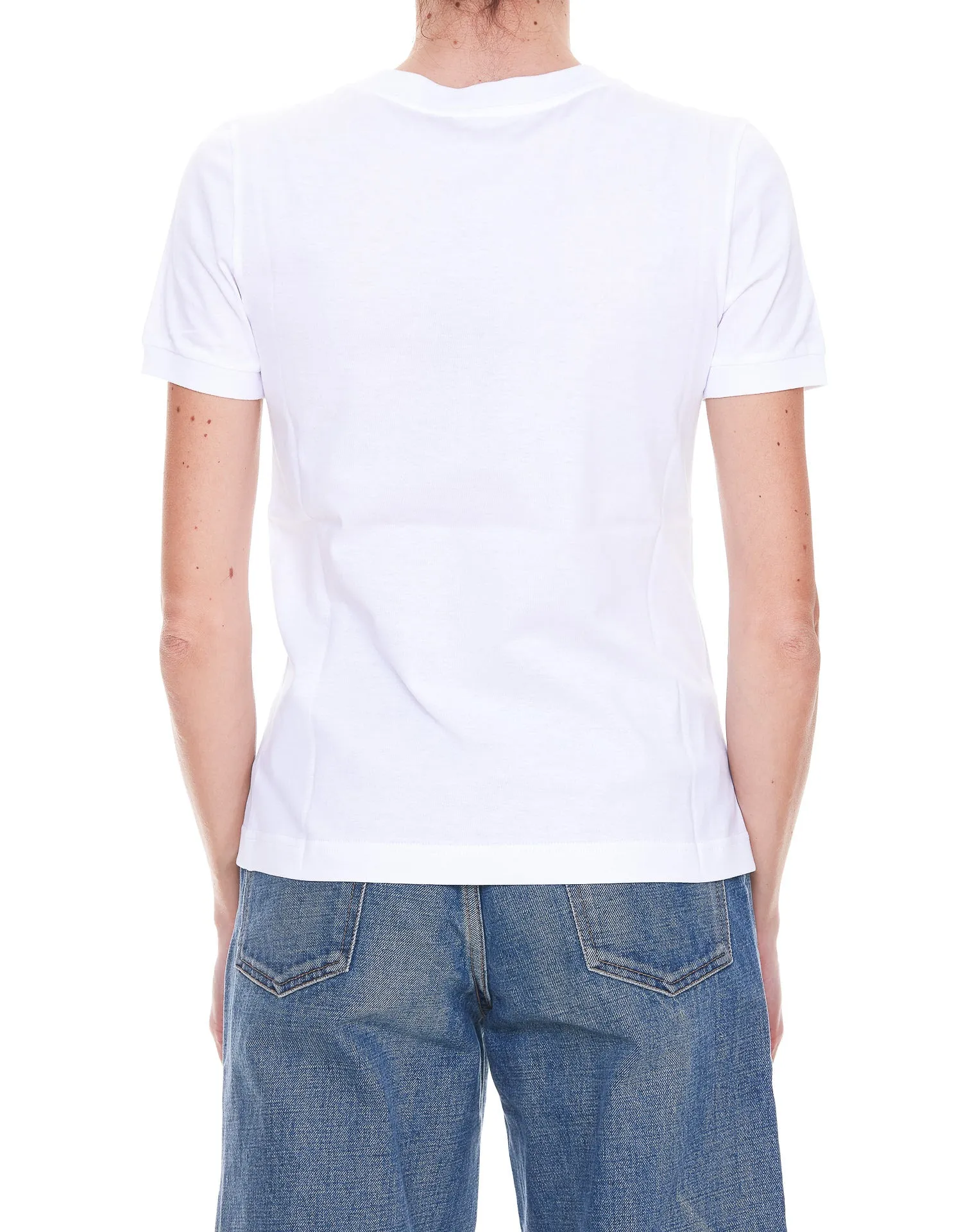 Dolce & Gabbana Logo Plaque Crewneck T-Shirt