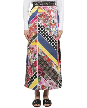 Dolce & Gabbana Patchwork Midi Skirt