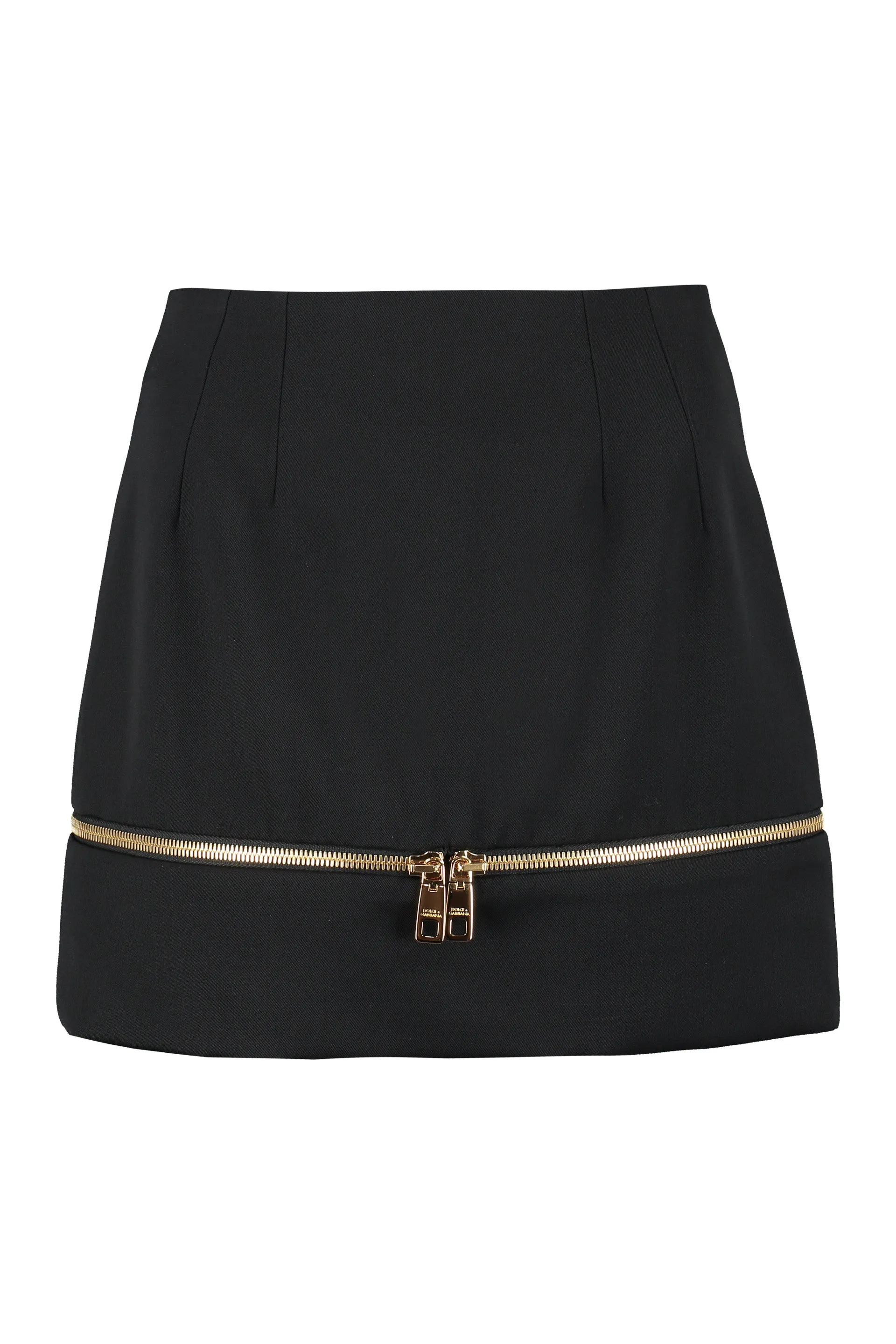 Dolce & Gabbana Zip Detail Mini Skirt