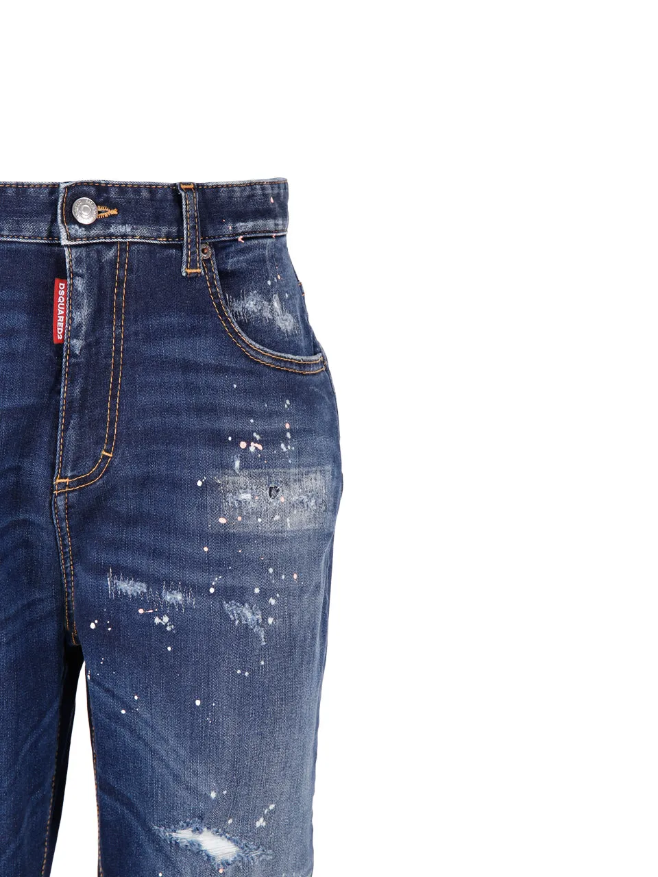 Dsquared2 Distressed Flared Jeans