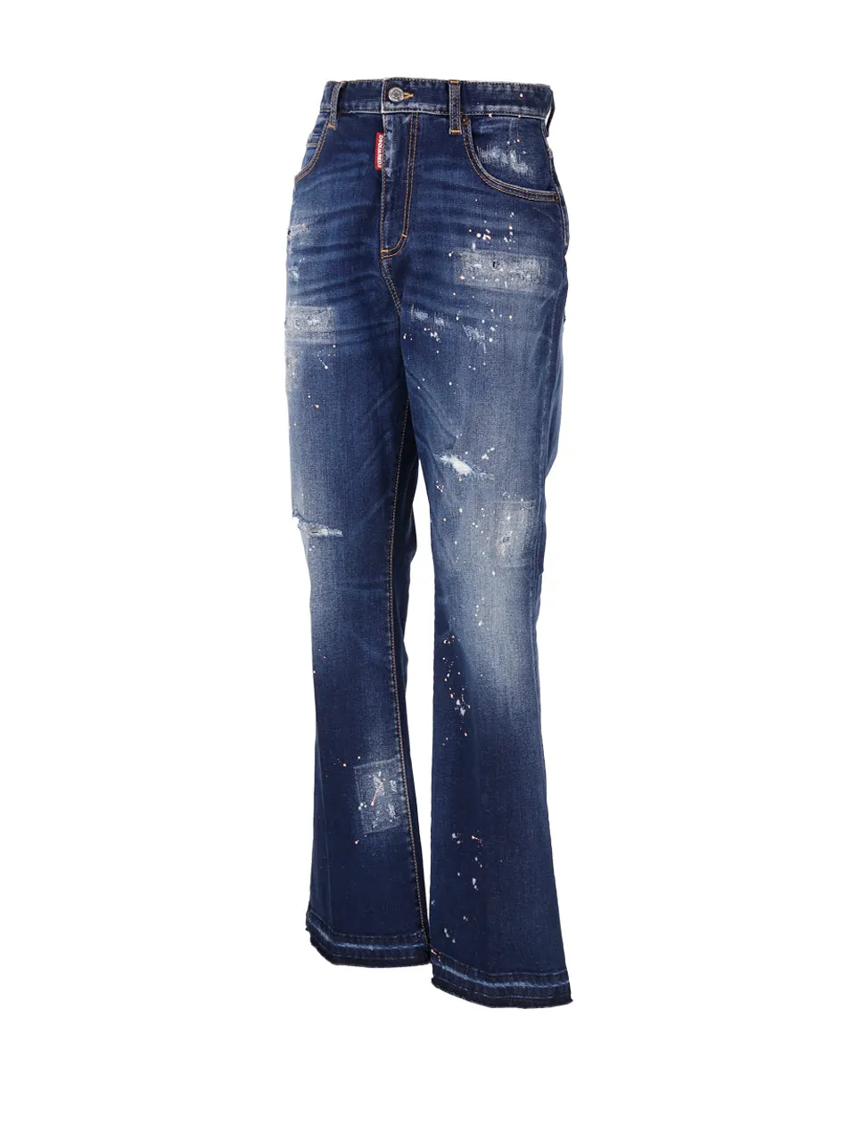 Dsquared2 Distressed Flared Jeans