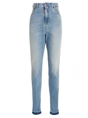 Dsquared2 High-Rise Skinny Jeans