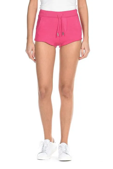 Dsquared2 Logo Printed Distressed Mini Shorts