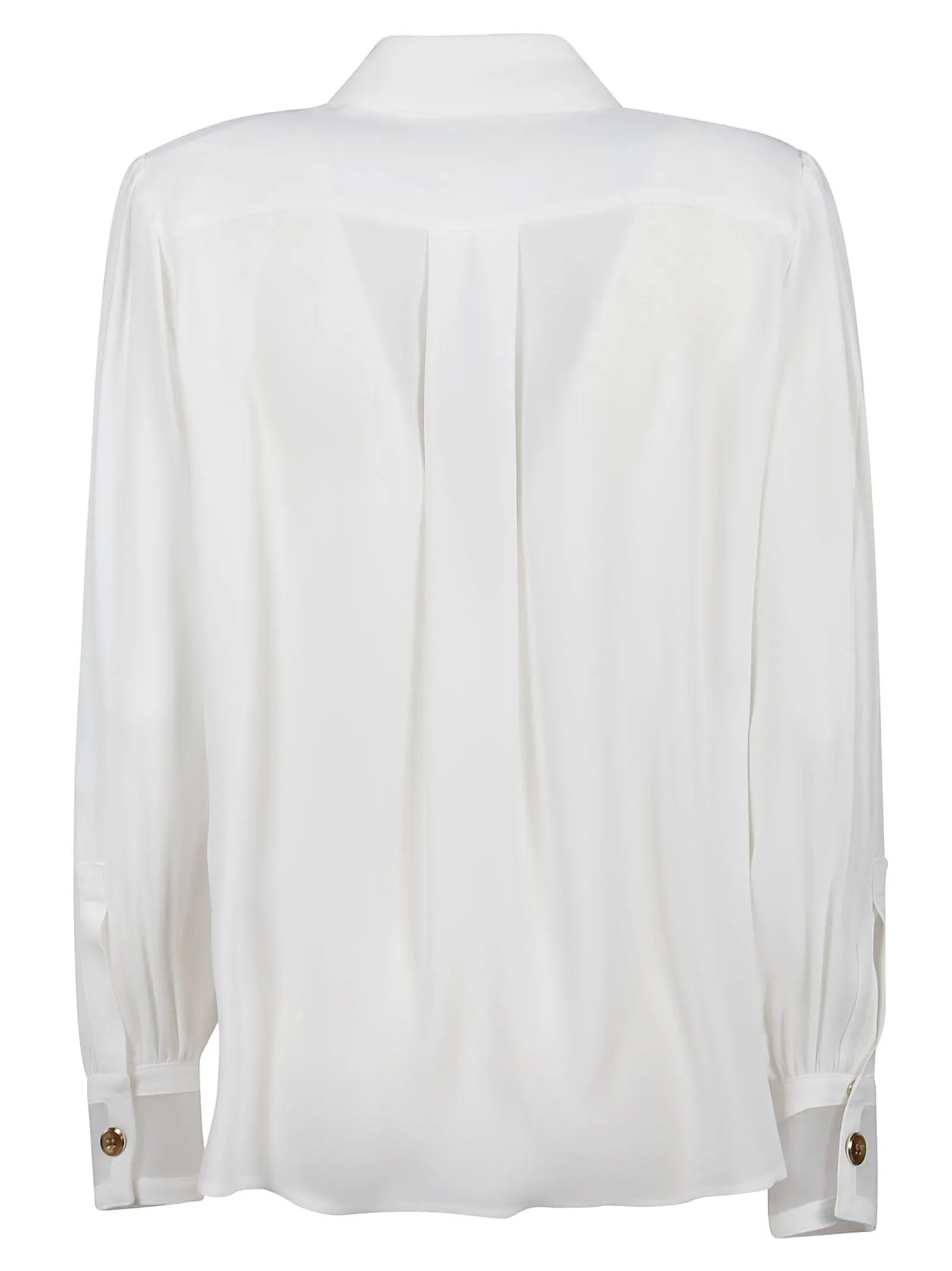 Elisabetta Franchi Button-Down Long-Sleeved Shirt