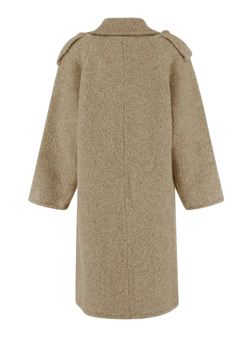 Elisabetta Franchi Double-Breasted Boucl Coat