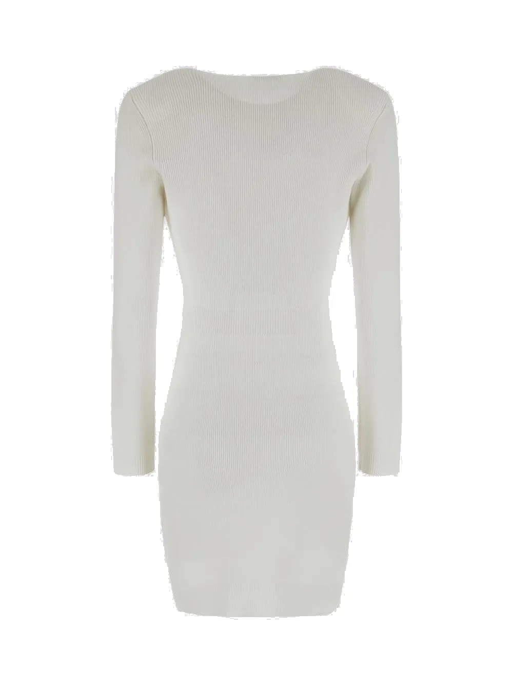 Elisabetta Franchi Double Breasted Knitted Dress