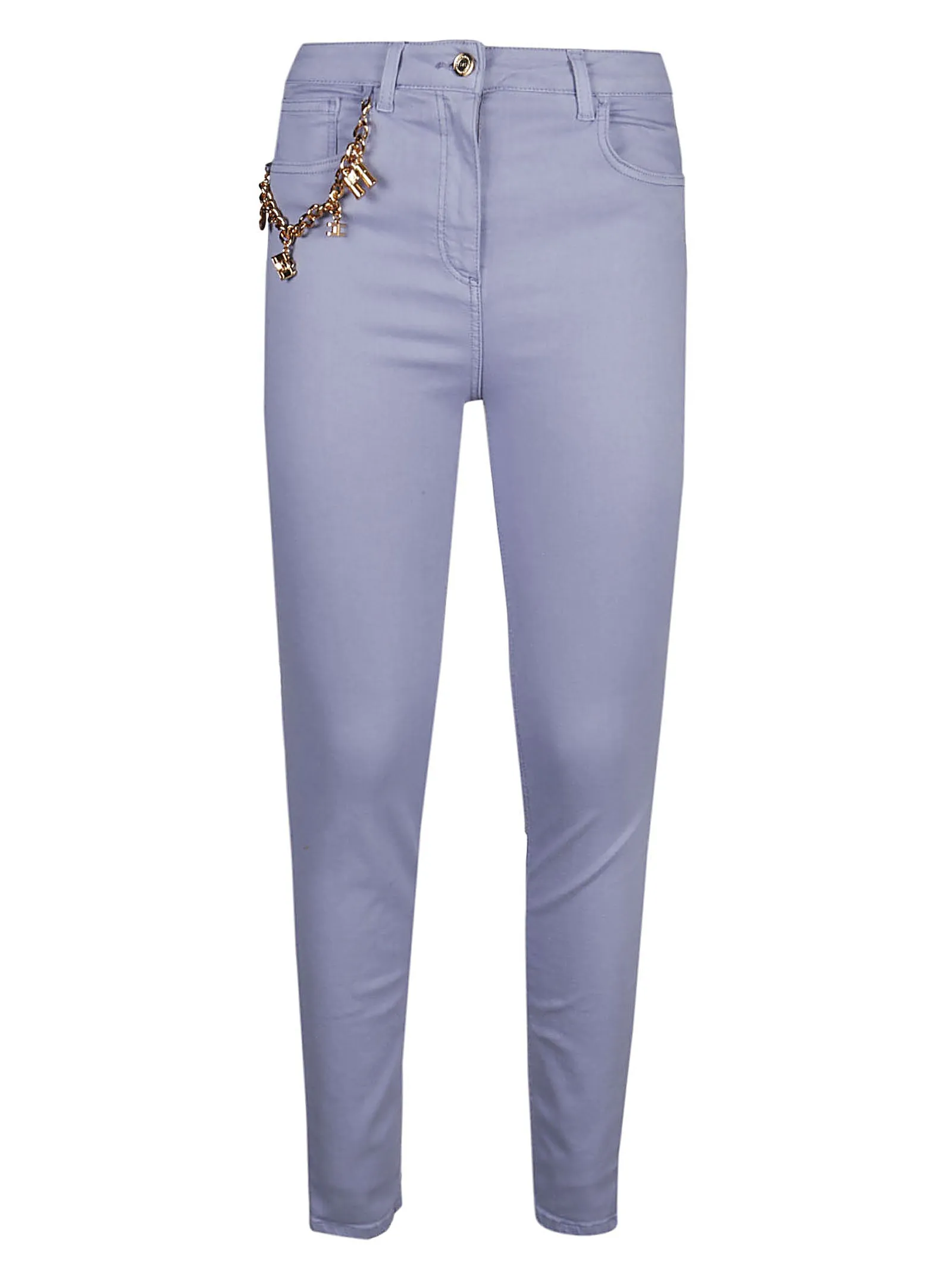 Elisabetta Franchi High Waist Skinny Jeans