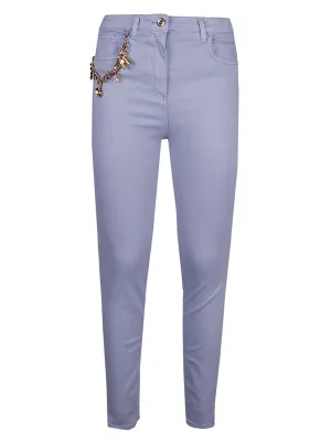 Elisabetta Franchi High Waist Skinny Jeans