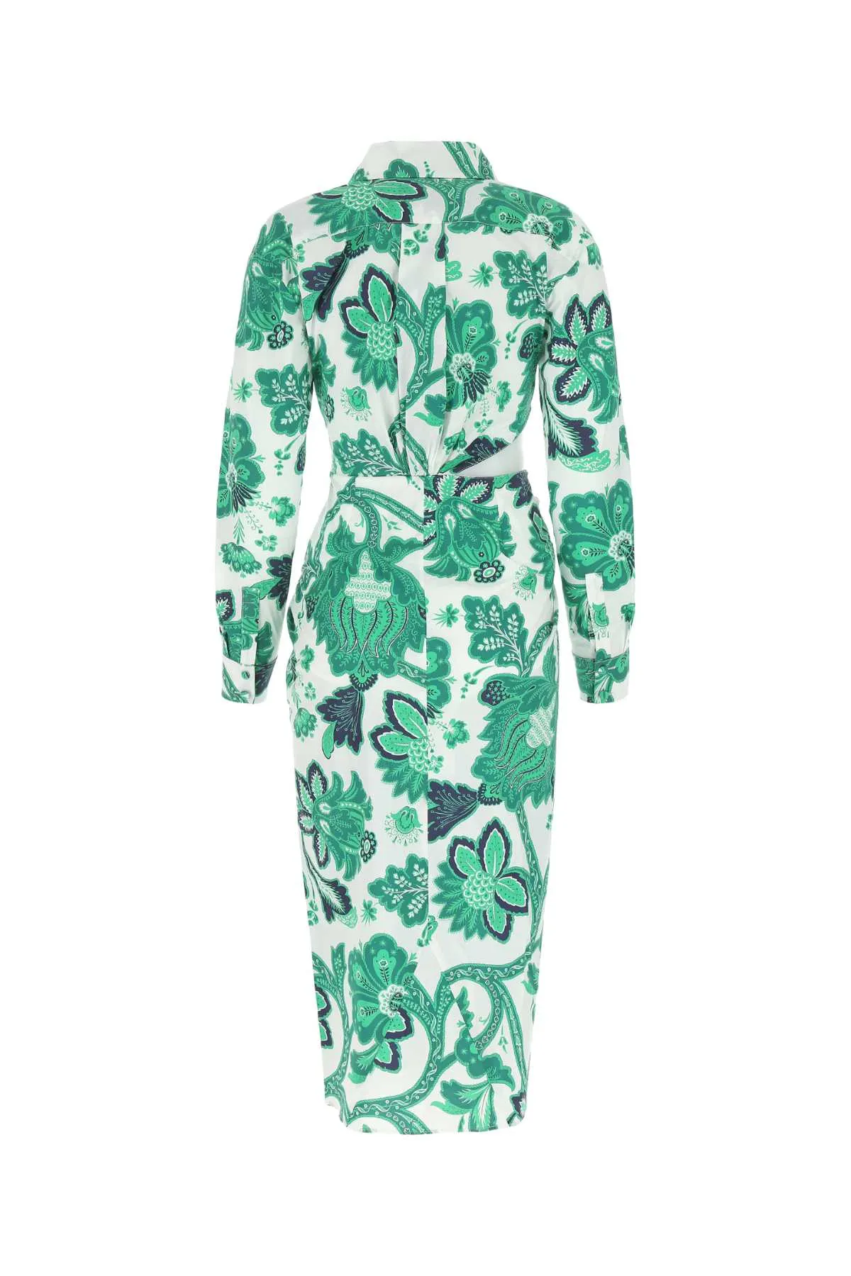 Etro Cut-Out Detail Midi Dress