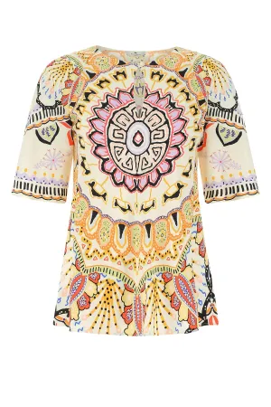 Etro Graphic Printed Short-Sleeved T-Shirt