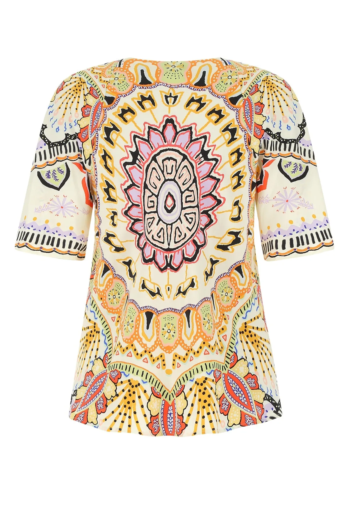 Etro Graphic Printed Short-Sleeved T-Shirt
