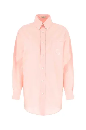Etro Logo Embroidered Long-Sleeved Shirt