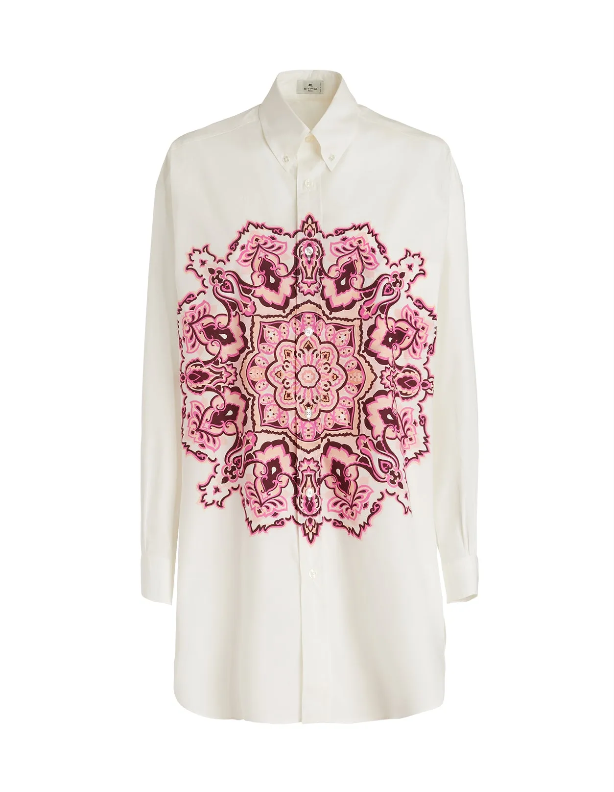 Etro Mandala Printed Long-Sleeved Shirt