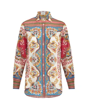 Etro Paisley Printed Button-Up Shirt