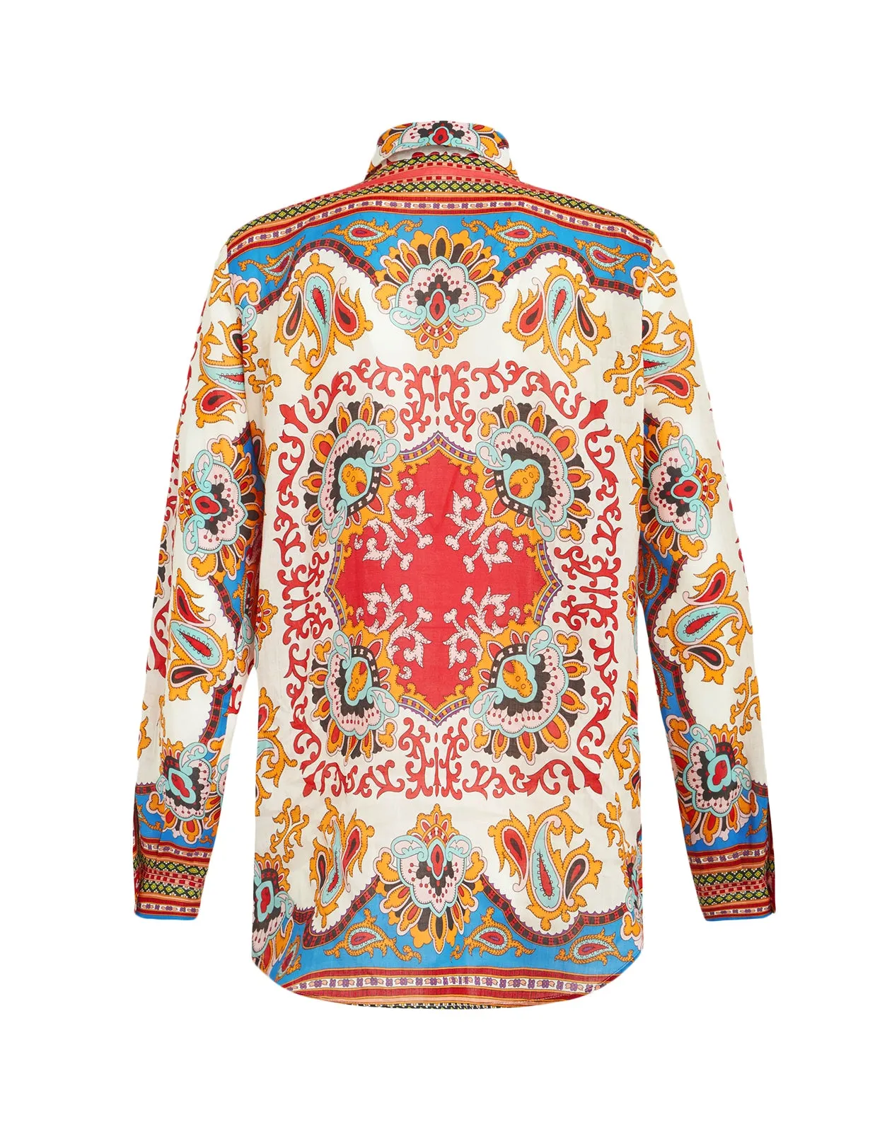 Etro Paisley Printed Button-Up Shirt