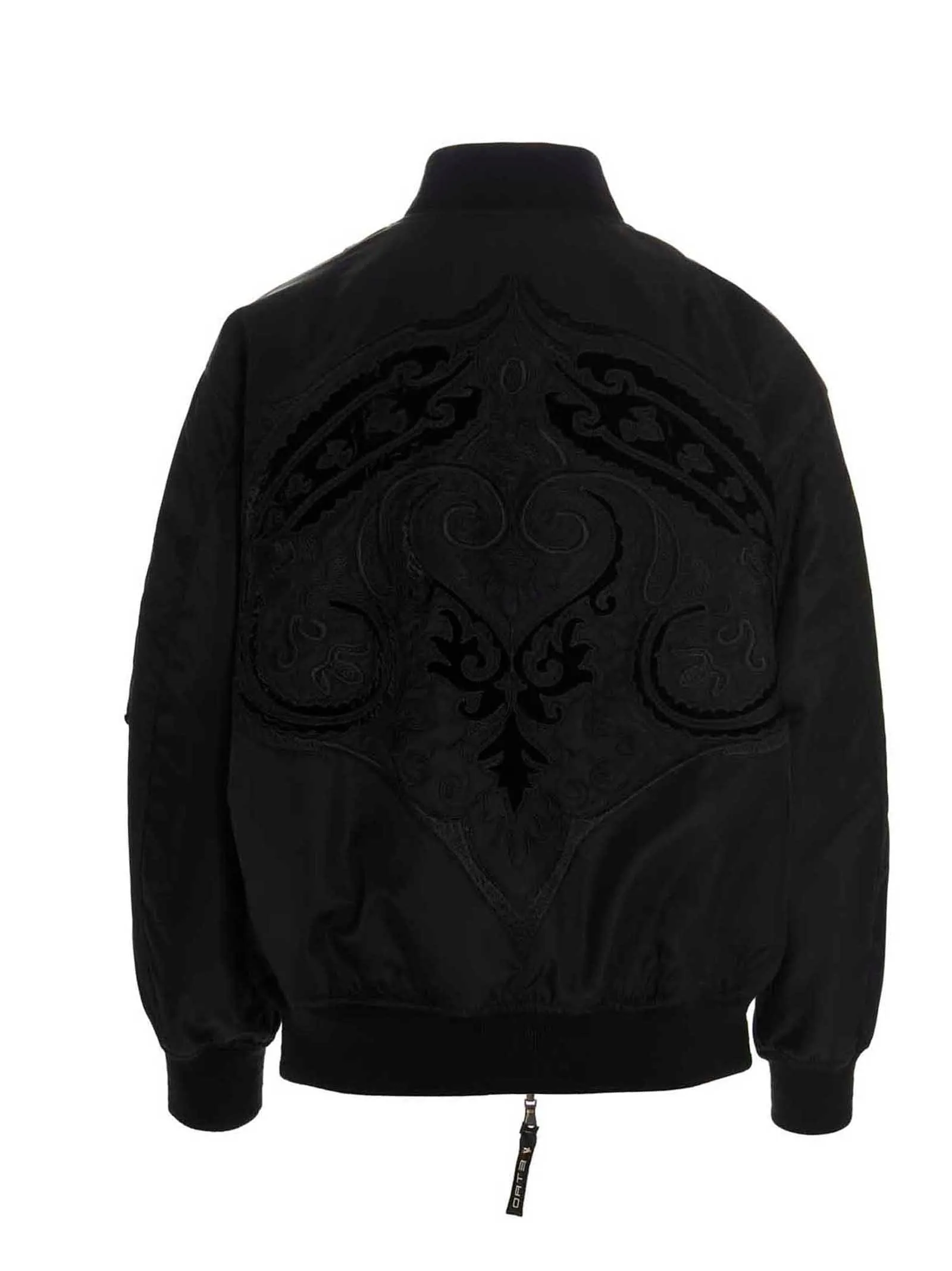 Etro Pattern Embroidered Reversible Bomber Jacket