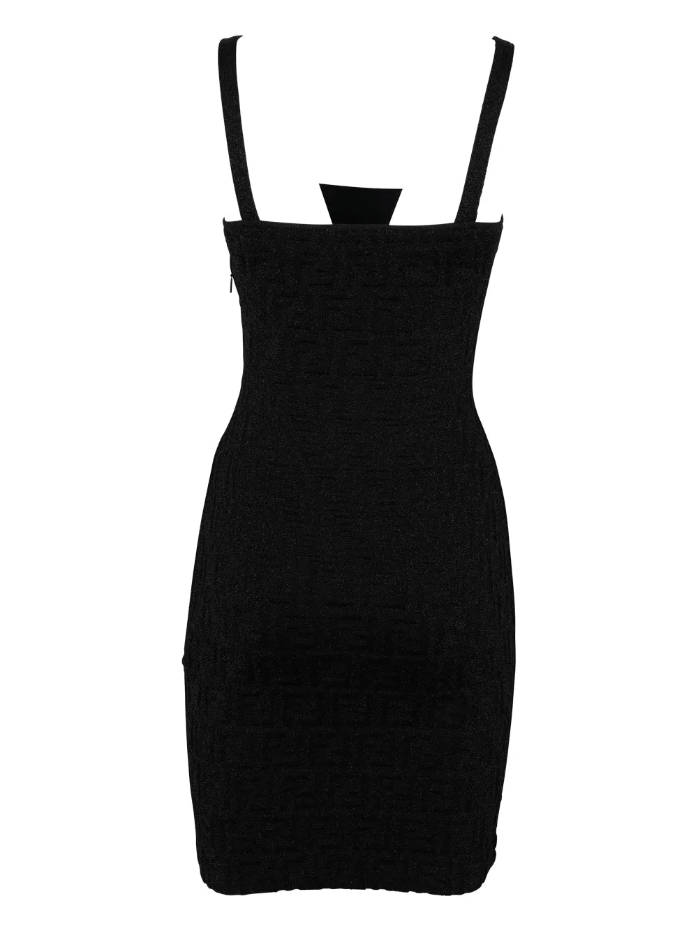 Fendi All-Over Logo Sleeveless Dress