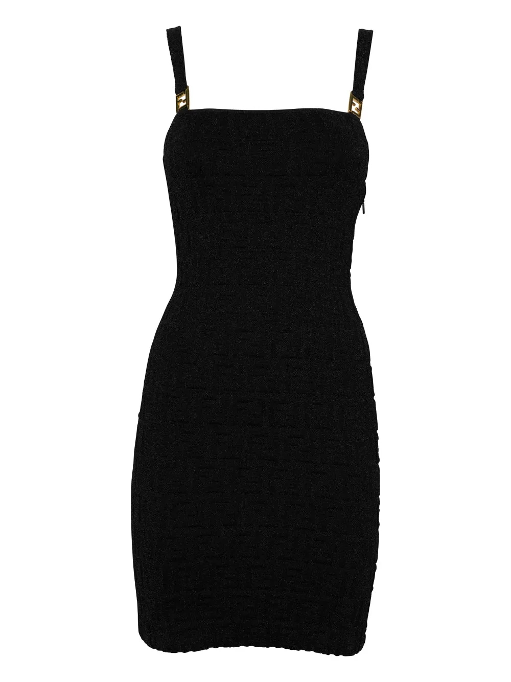 Fendi All-Over Logo Sleeveless Dress