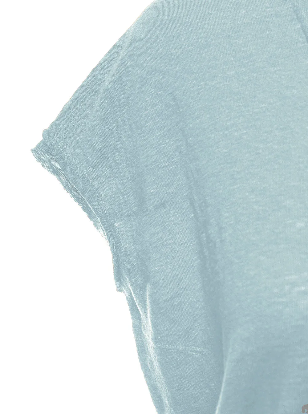 Frame Scoop-Neck Short Sleeved T-Shirt