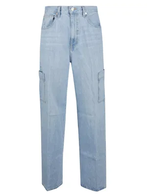 Frame Straight Leg High Waist Jeans