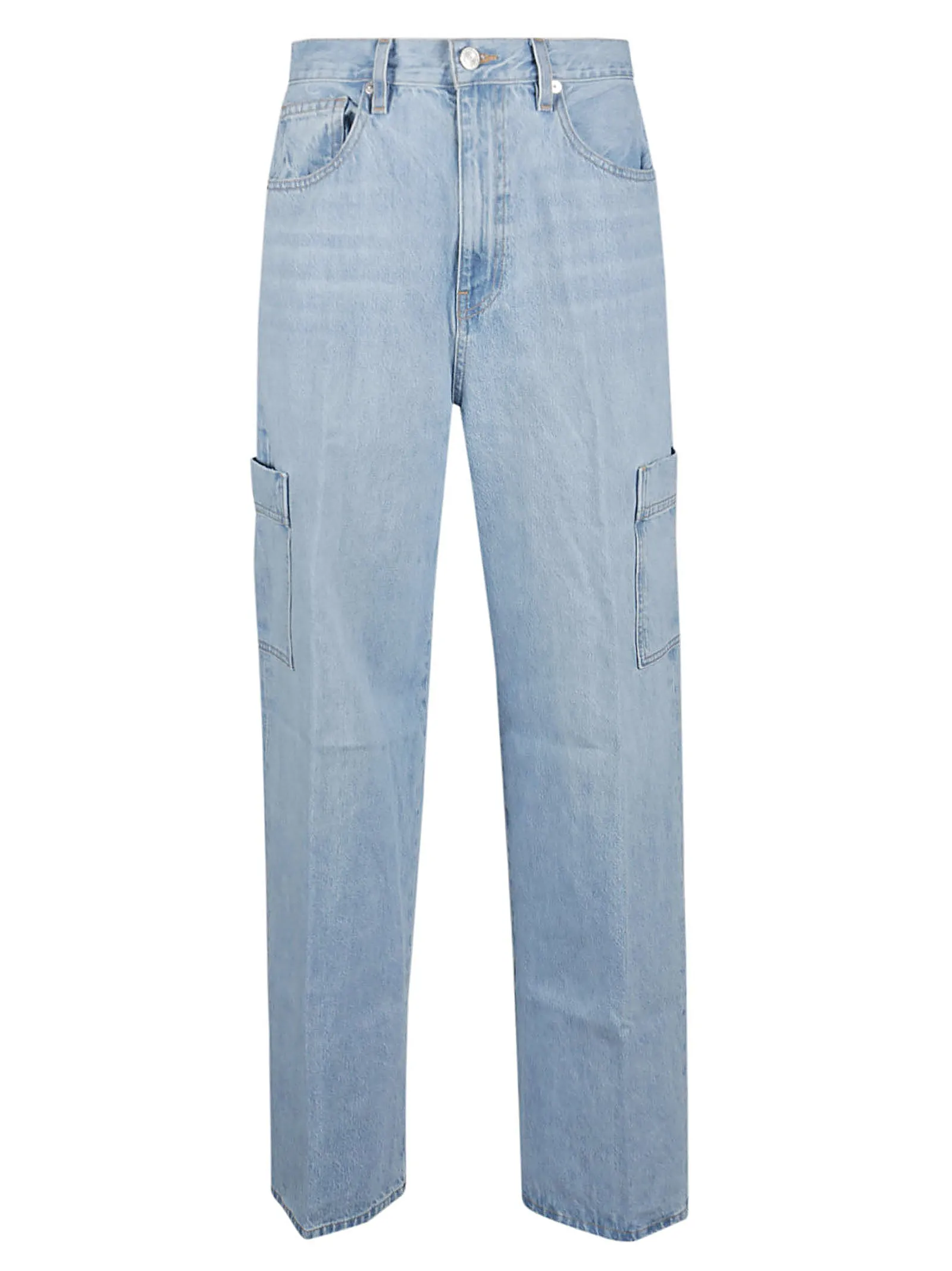 Frame Straight Leg High Waist Jeans