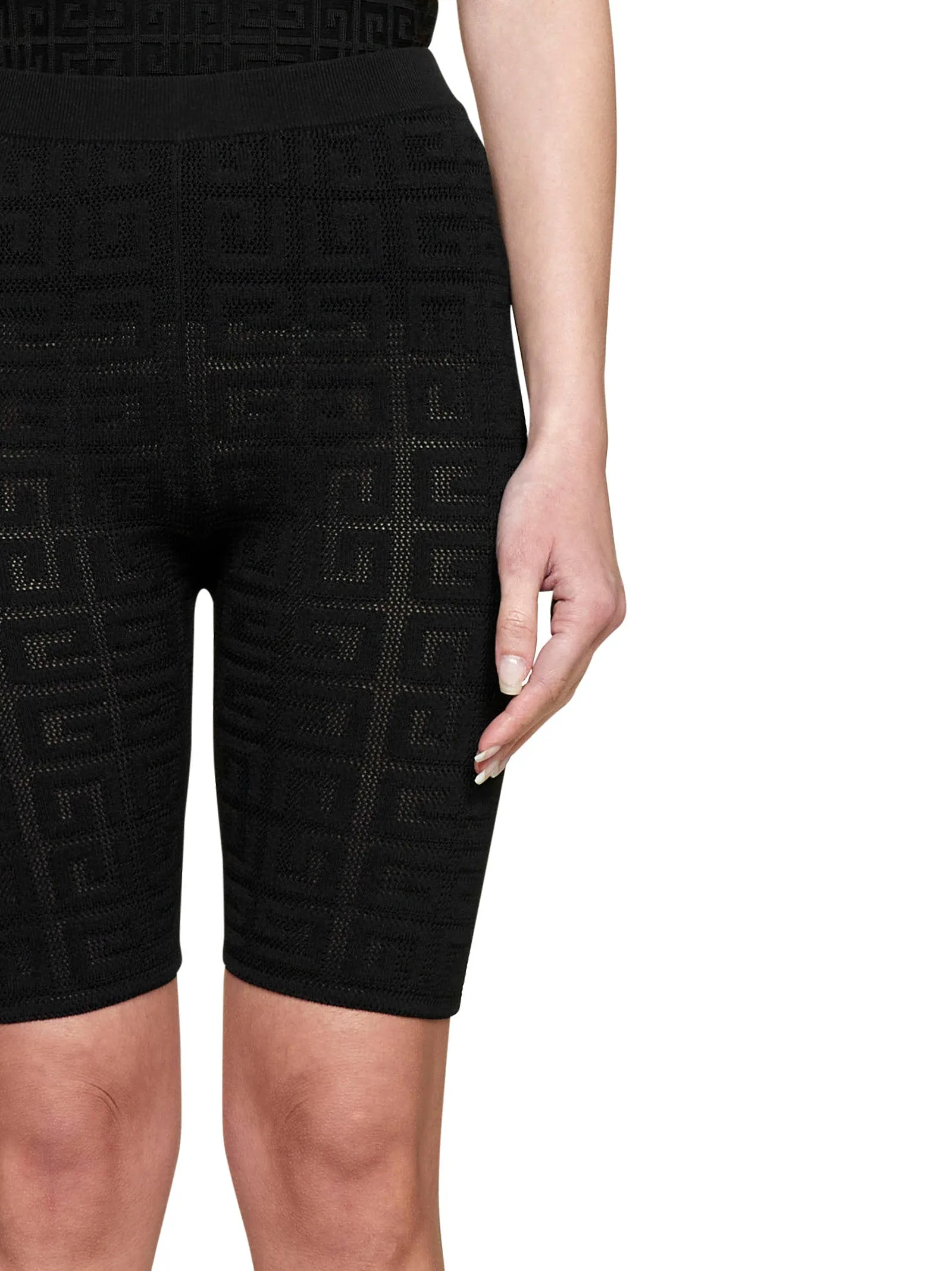Givenchy 4G Jacquard Cycling Shorts