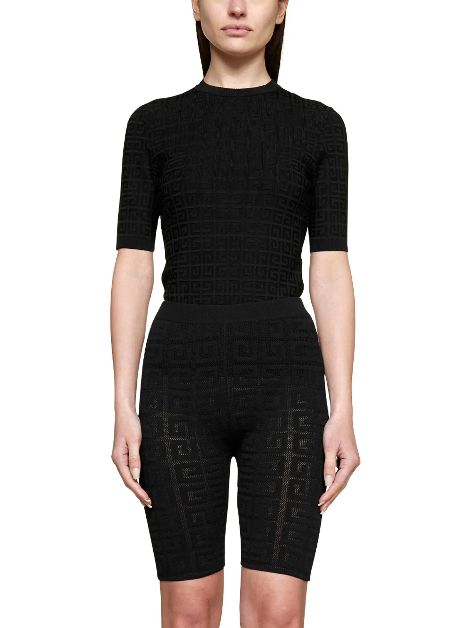 Givenchy 4G Jacquard Cycling Shorts
