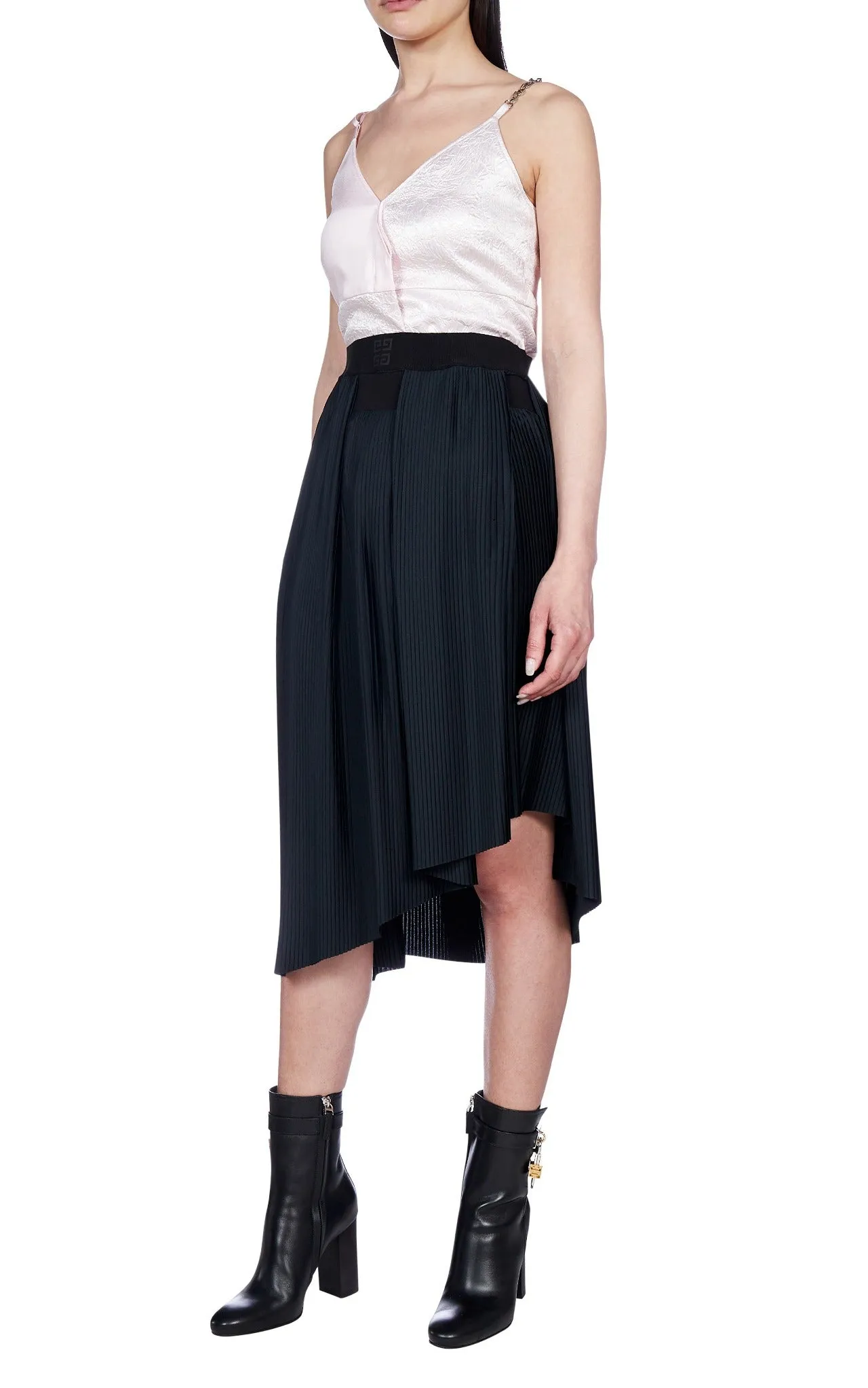 Givenchy Asymmetrical G-Link Strapped Top