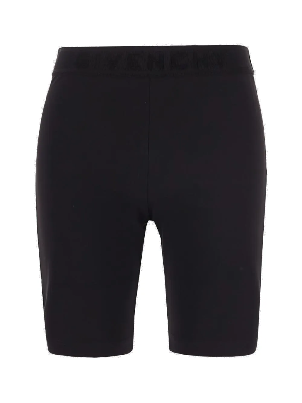 Givenchy Elastic Logo Jacquard Waist Cyclist Shorts
