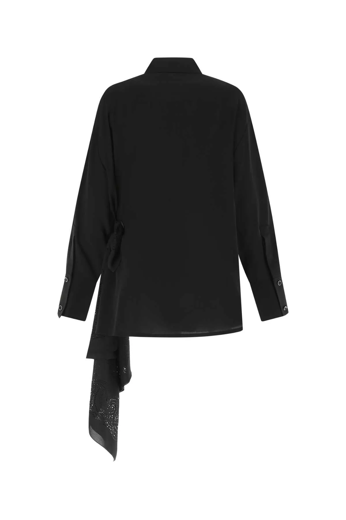 Givenchy Scarf-Detail Button-Down Shirt