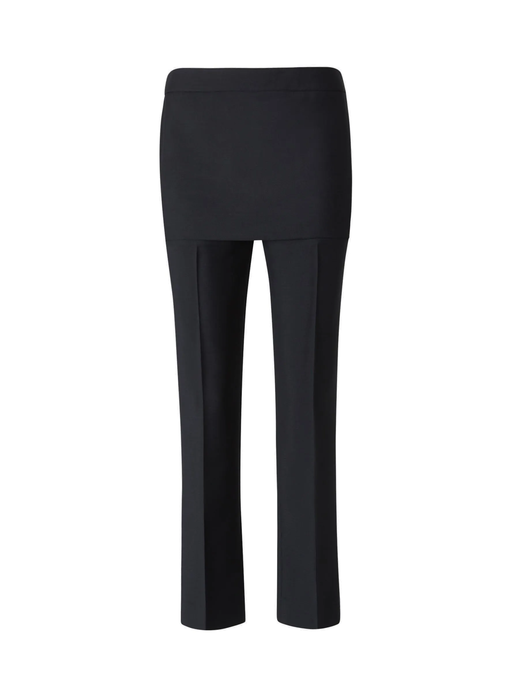 Givenchy Skirt Panel Slim Cut Trousers