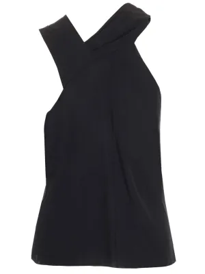 Givenchy Sleeveless Satin Top