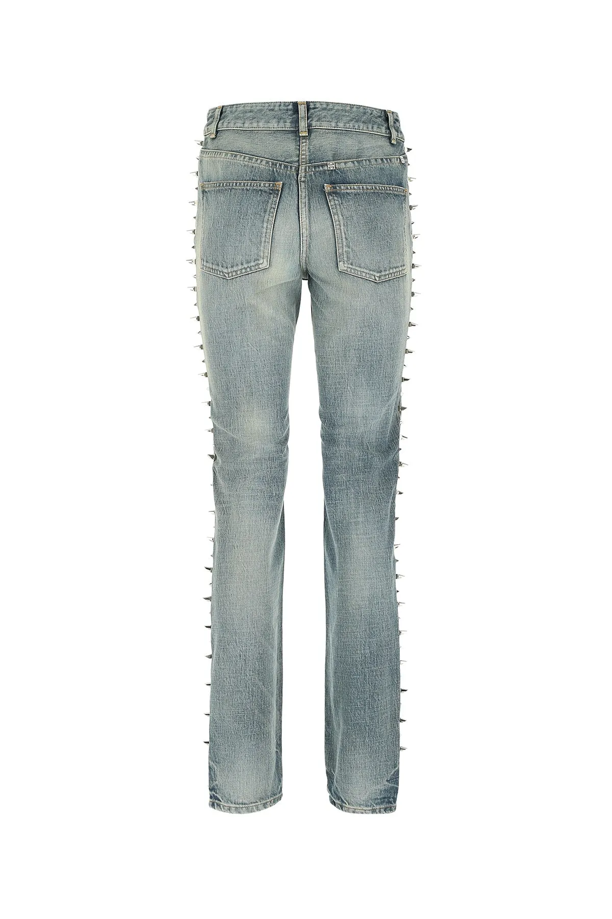 Givenchy Stud Detail Straight Leg Jeans