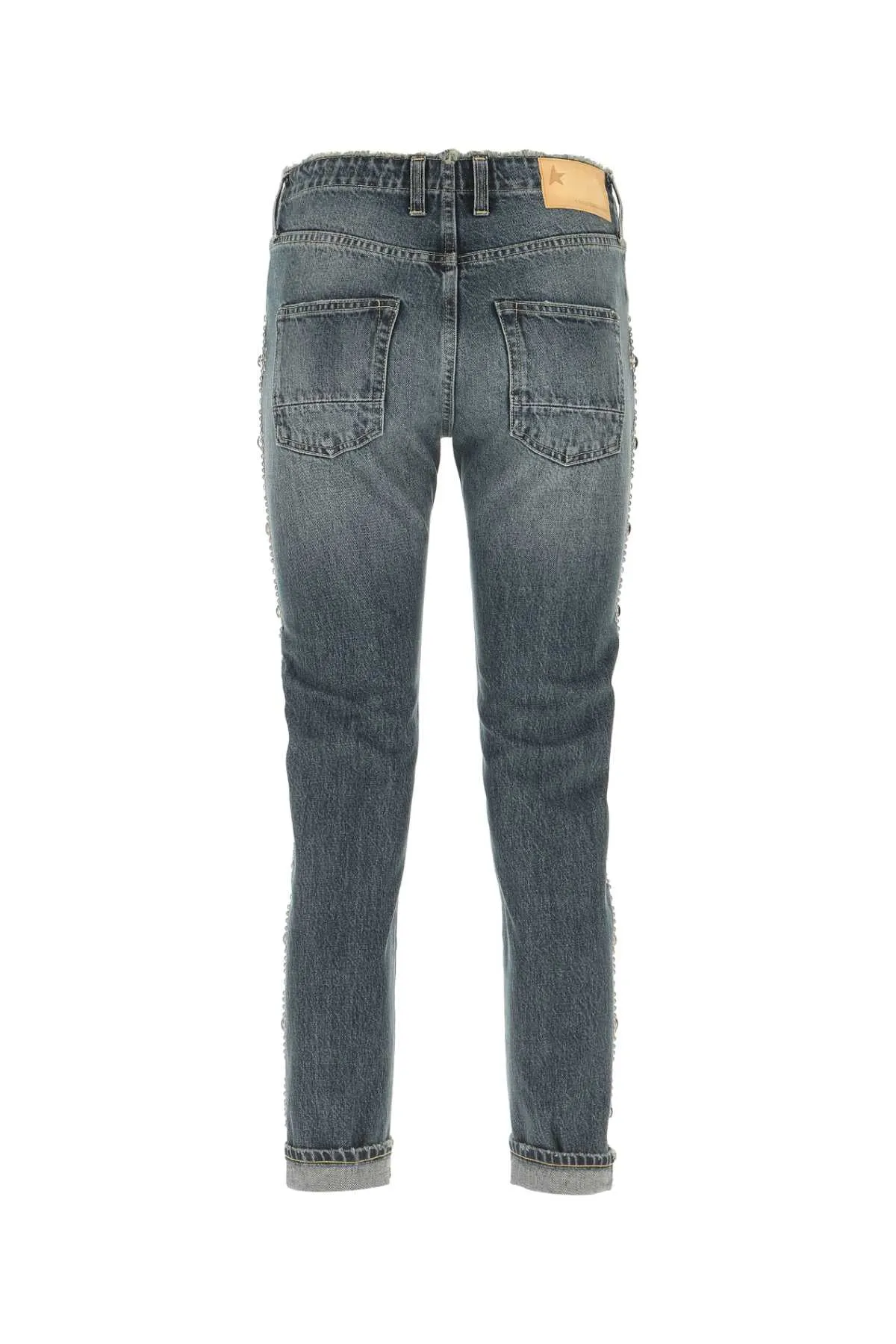 Golden Goose Deluxe Brand Beads Embellished Denim Jeans