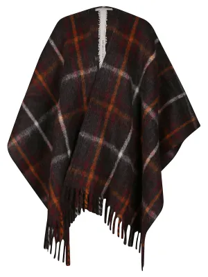 Golden Goose Deluxe Brand Fringed Cape Coat