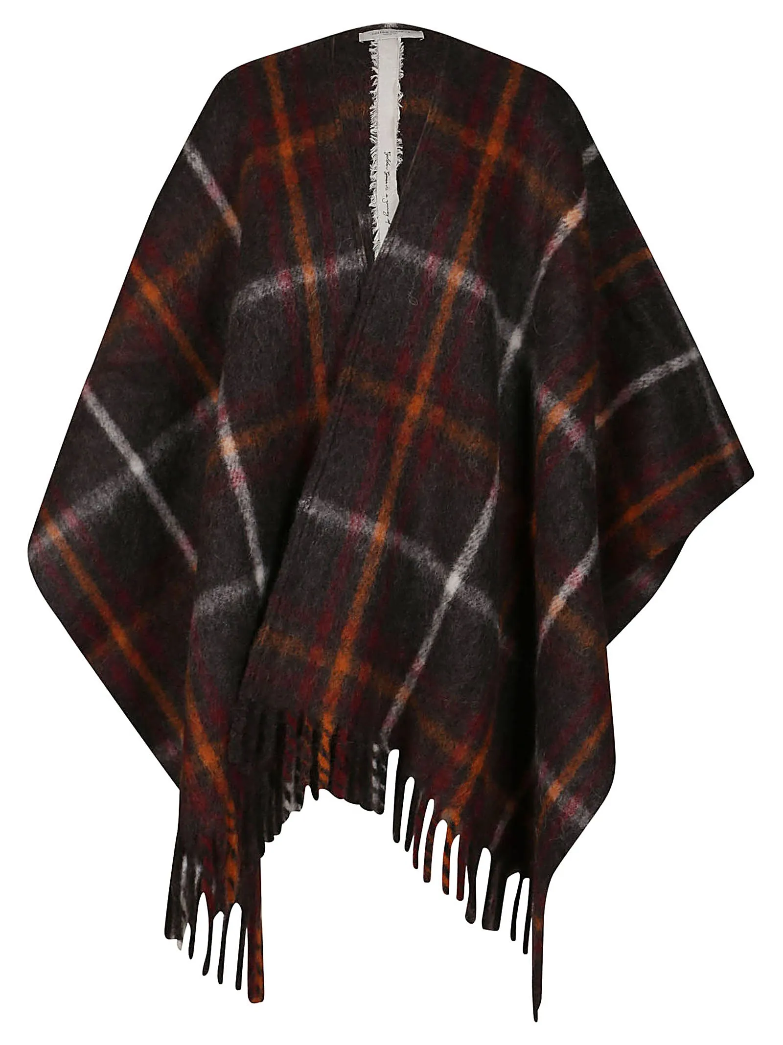 Golden Goose Deluxe Brand Fringed Cape Coat