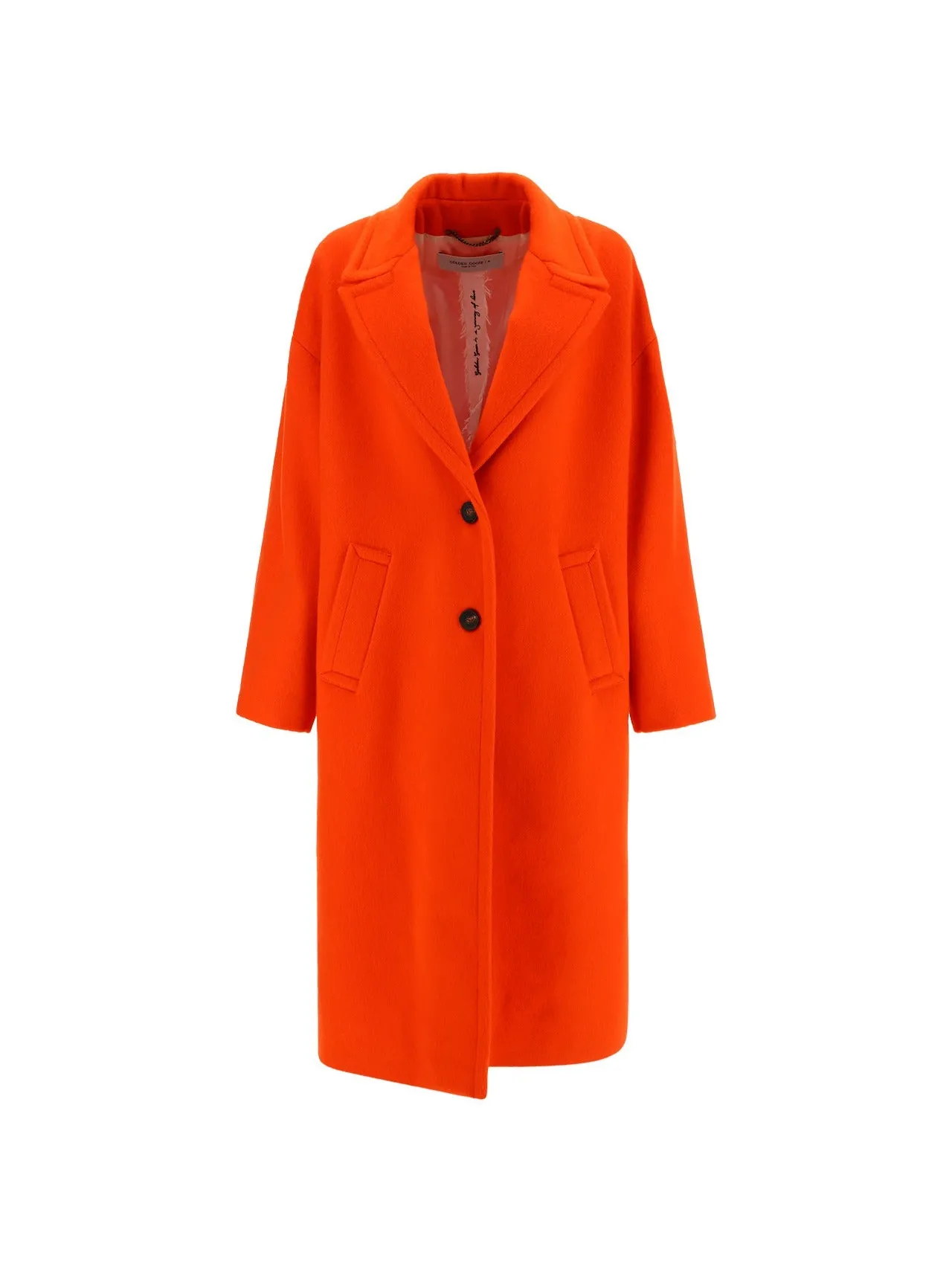 Golden Goose Deluxe Brand Single-Breasted Mid-Length Coat