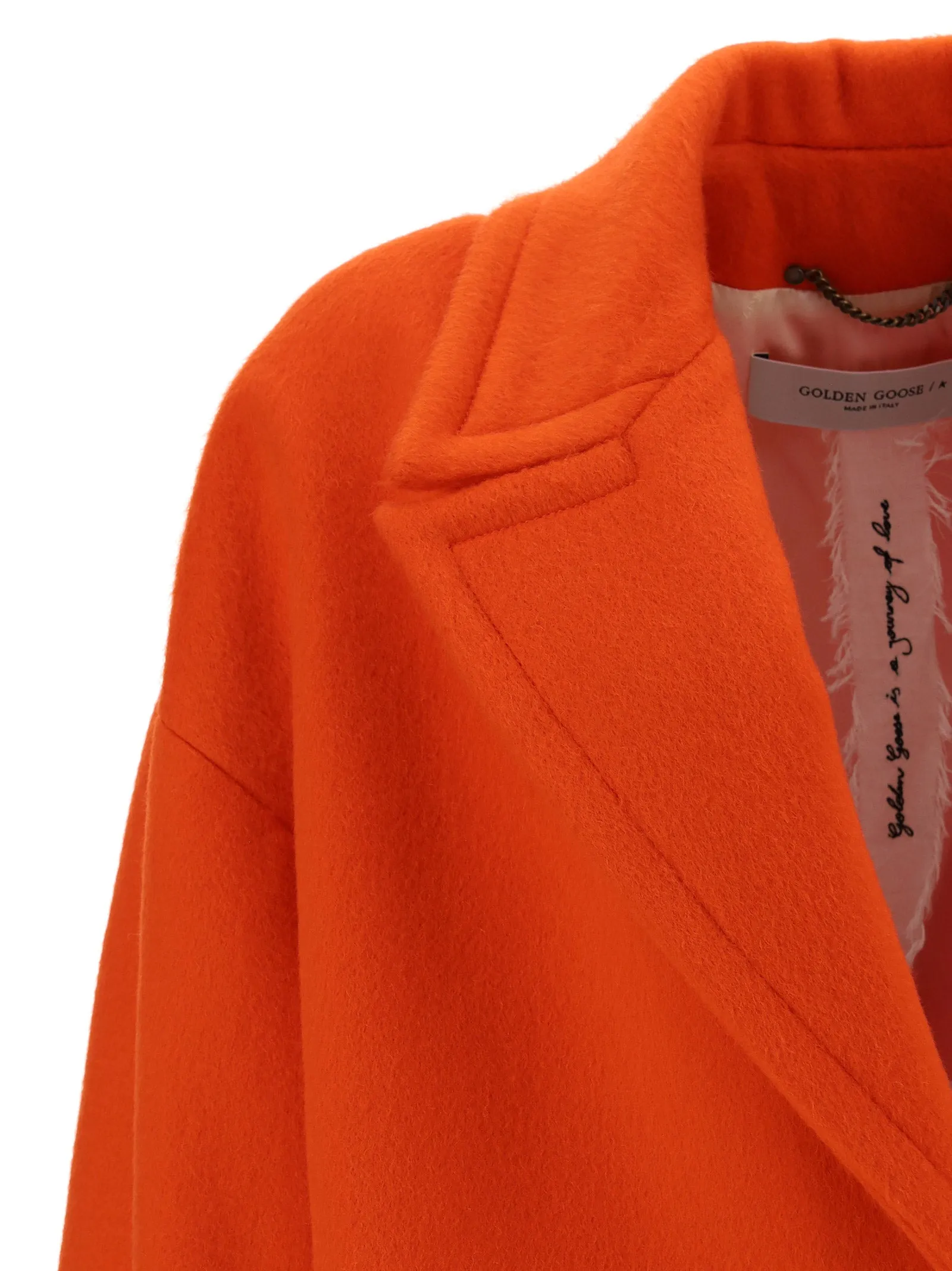 Golden Goose Deluxe Brand Single-Breasted Mid-Length Coat
