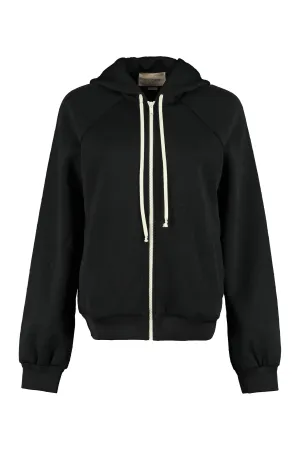 Gucci GG Jacquard Jersey Zip-Up Hoodie