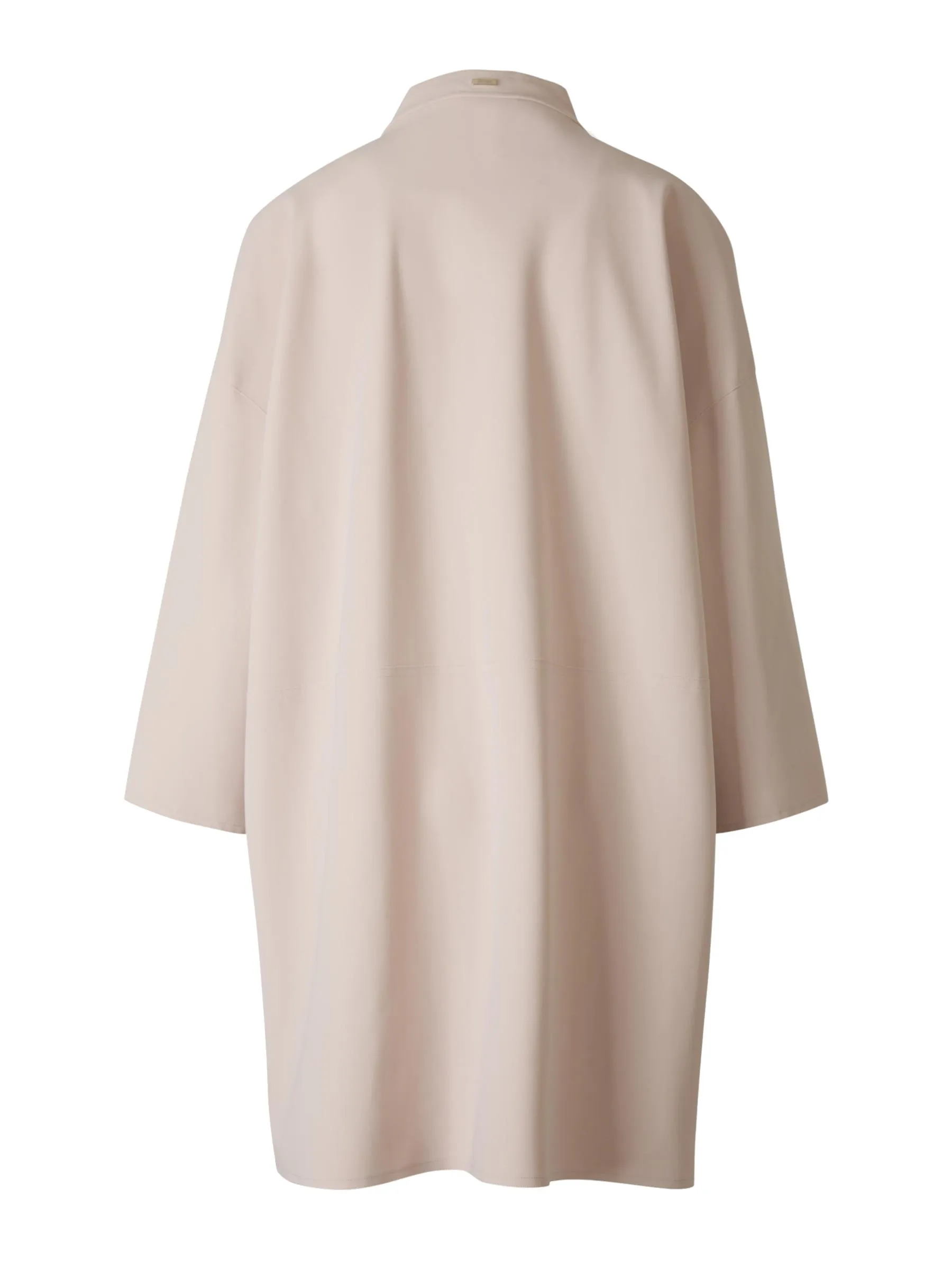 Herno Band Collar Mid-Length Coat