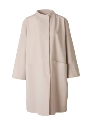 Herno Band Collar Mid-Length Coat
