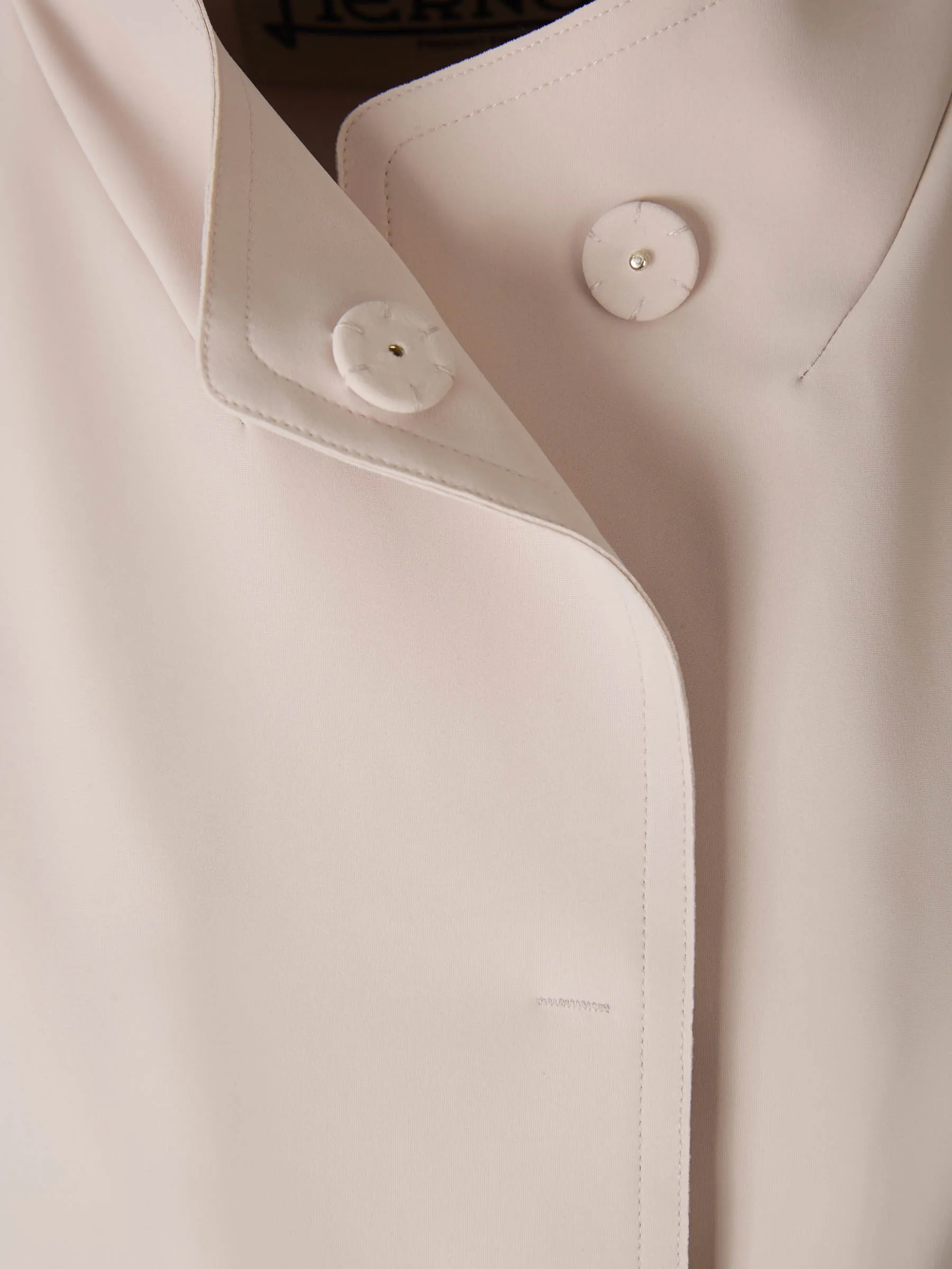 Herno Band Collar Mid-Length Coat