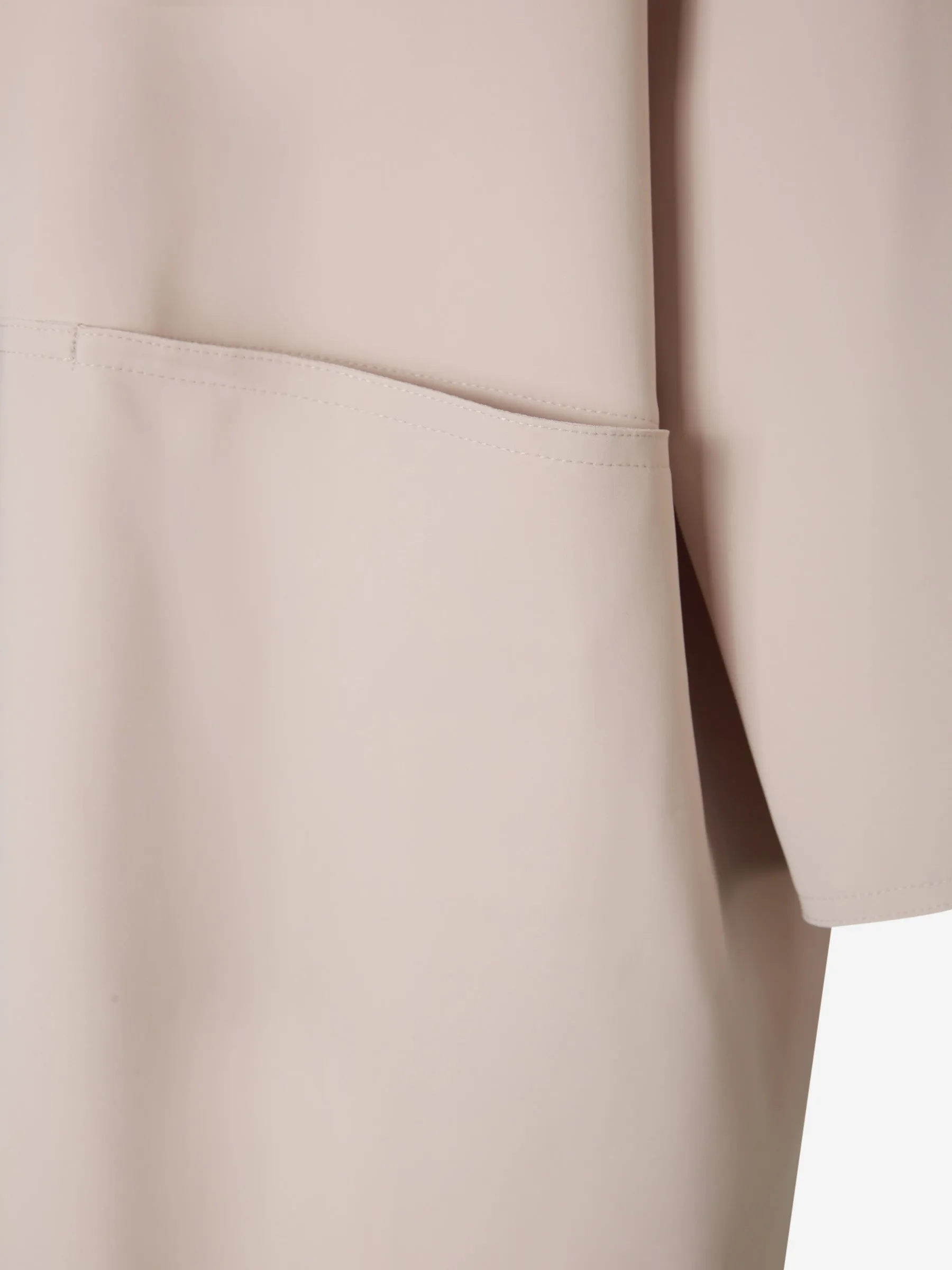 Herno Band Collar Mid-Length Coat