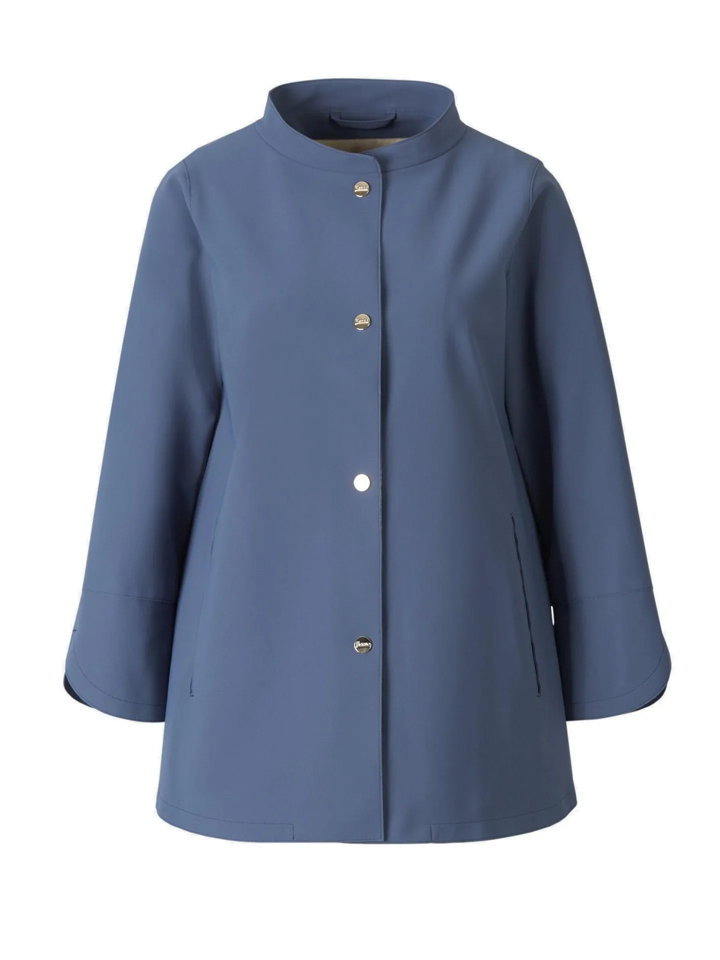 Herno Button-Down Long-Sleeved Coat