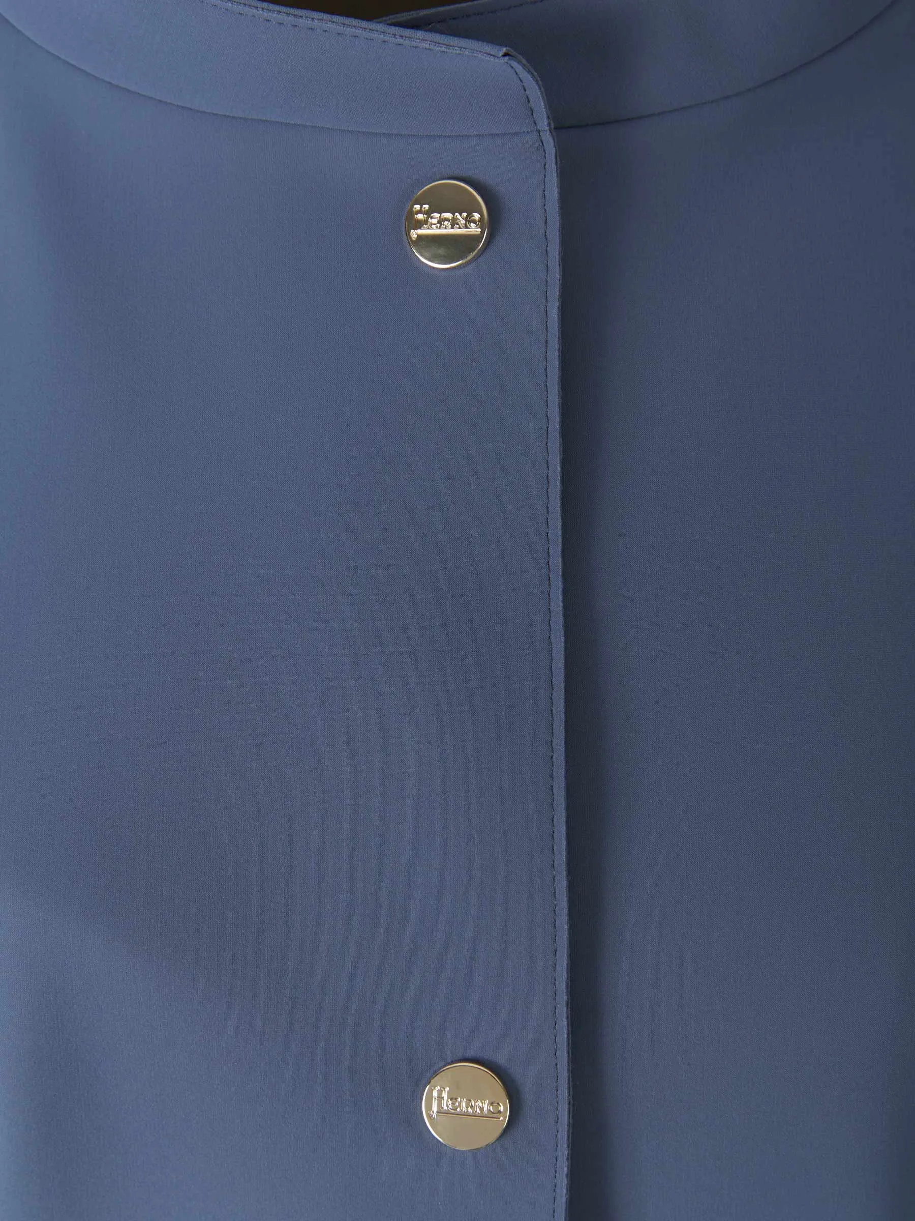Herno Button-Down Long-Sleeved Coat