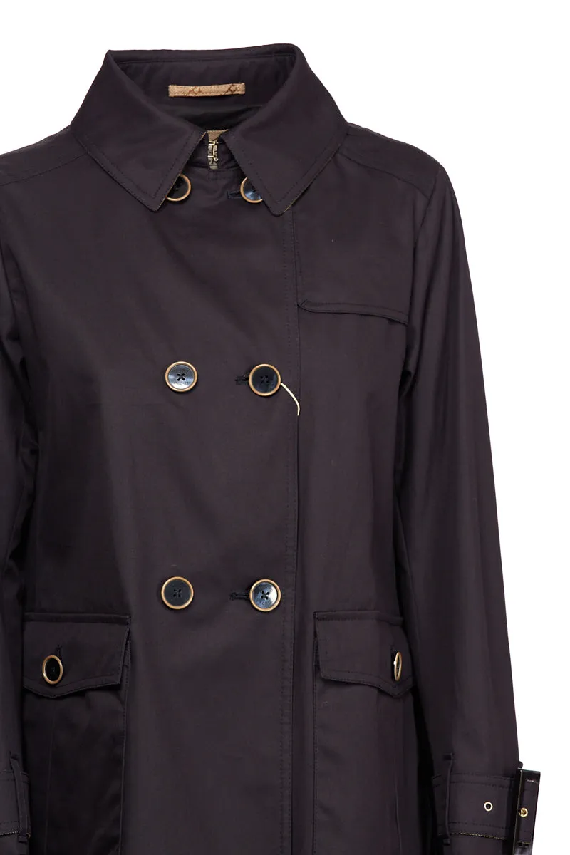 Herno Double Breasted Trench Coat